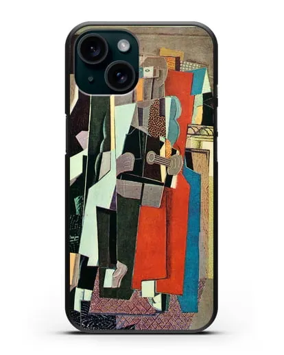 Чехол Музыкант (Брак Жорж) силиконовый для iPhone 15