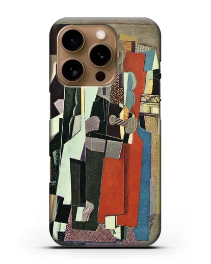 Чехол Музыкант (Брак Жорж) силиконовый для iPhone 16 Pro