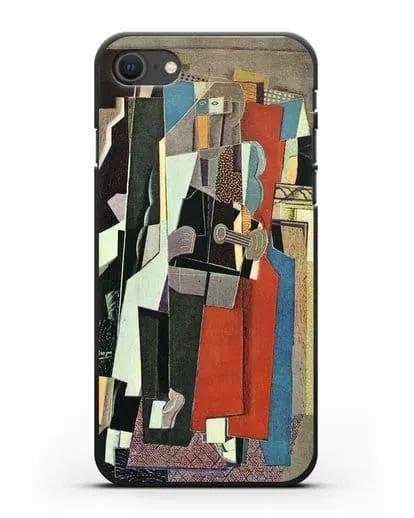 Чехол Музыкант (Брак Жорж) силиконовый для iPhone SE 2020