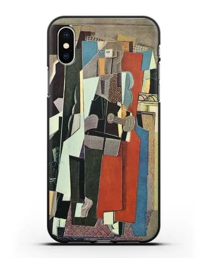 Чехол Музыкант (Брак Жорж) силиконовый для iPhone X