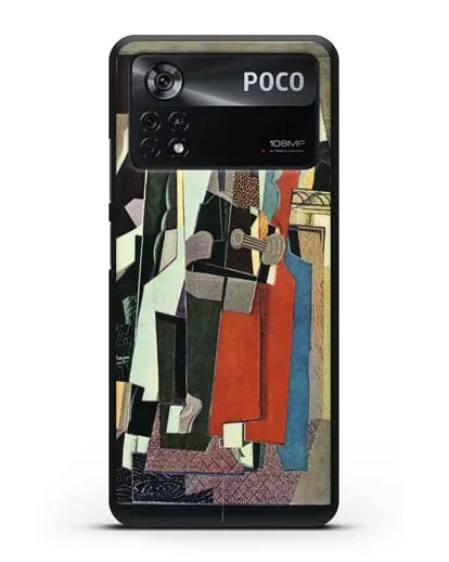 Чехол Музыкант (Брак Жорж) силиконовый для Xiaomi Poco X4 Pro