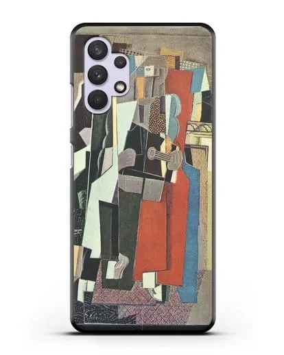 Чехол Музыкант (Брак Жорж) силиконовый для Samsung Galaxy A32 4G [SM-A325F]