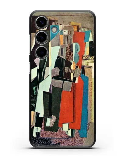 Чехол Музыкант (Брак Жорж) силиконовый для Samsung Galaxy S24