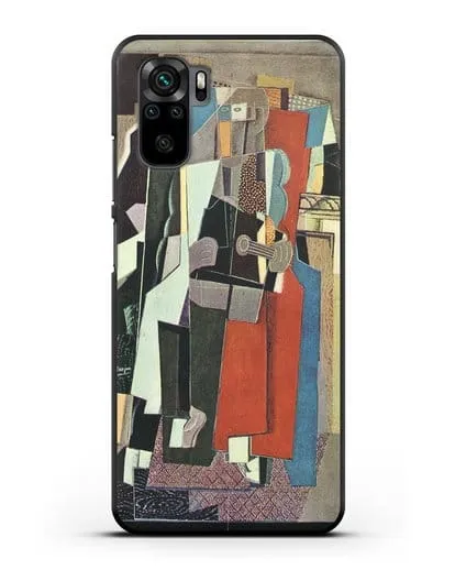 Чехол Музыкант (Брак Жорж) силиконовый для Xiaomi Redmi Note 10