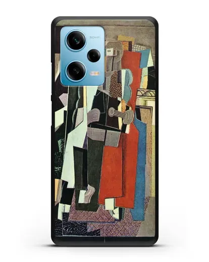 Чехол Музыкант (Брак Жорж) силиконовый для Xiaomi Redmi Note 12 5G