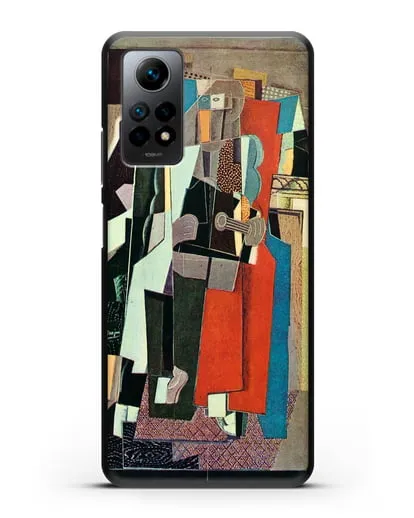 Чехол Музыкант (Брак Жорж) силиконовый для Xiaomi Redmi Note 12 Pro 4G