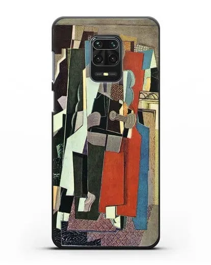 Чехол Музыкант (Брак Жорж) силиконовый для Xiaomi Redmi Note 9 Pro