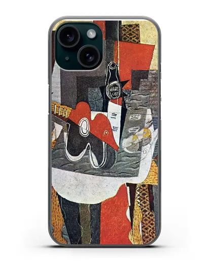 Чехол Бутылка с соком (Брак Жорж) силиконовый для iPhone 15