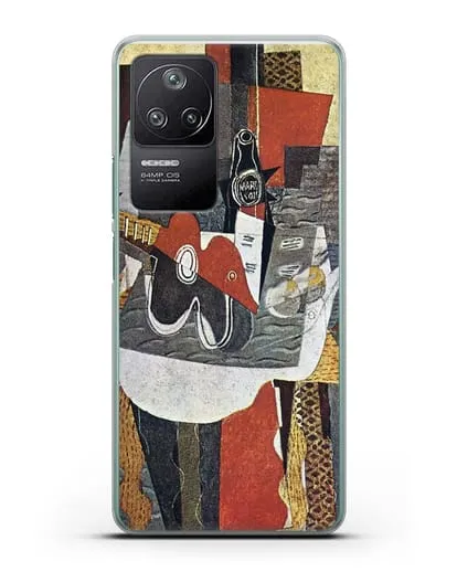 Чехол Бутылка с соком (Брак Жорж) силиконовый для Xiaomi Poco F4