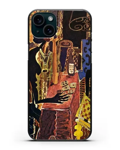 Чехол Пасьянс (Брак Жорж) силиконовый для iPhone 15 Plus