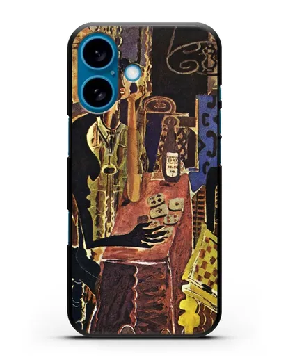 Чехол Пасьянс (Брак Жорж) силиконовый для iPhone 16