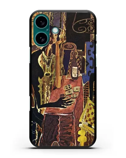 Чехол Пасьянс (Брак Жорж) силиконовый для iPhone 16 Plus