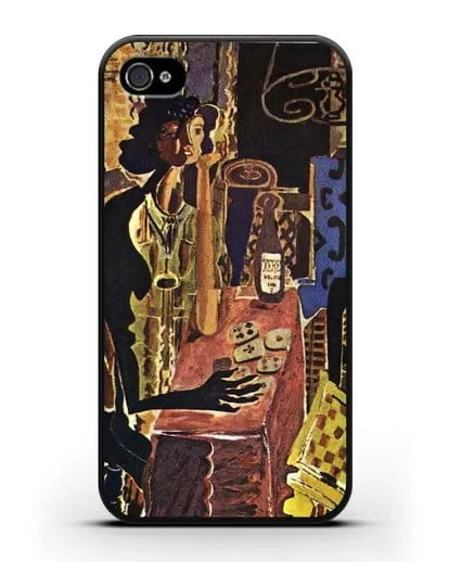 Чехол Пасьянс (Брак Жорж) силиконовый для iPhone 4/4s