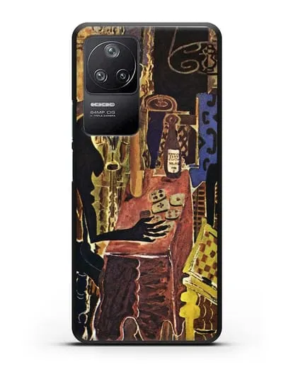 Чехол Пасьянс (Брак Жорж) силиконовый для Xiaomi Poco F4