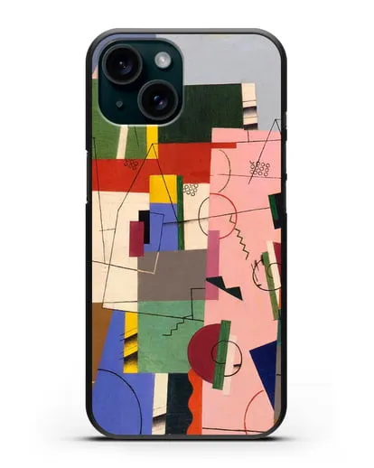 Чехол Пейзаж (Вельмье Жорж) силиконовый для iPhone 15