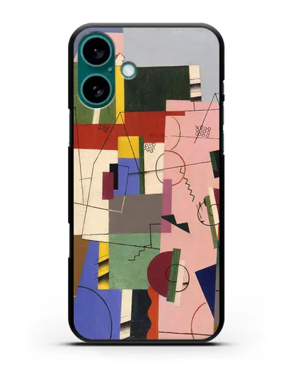 Чехол Пейзаж (Вельмье Жорж) силиконовый для iPhone 16 Plus