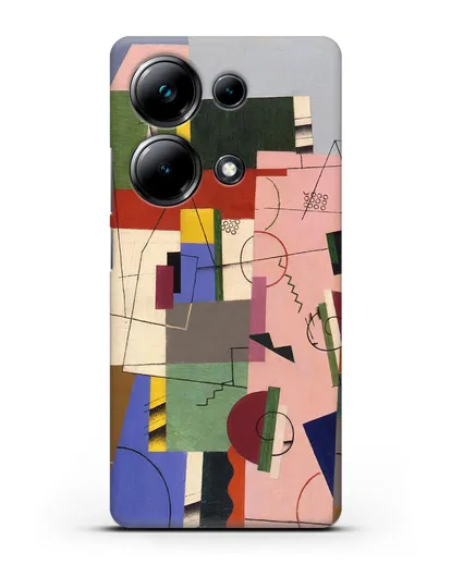 Чехол Пейзаж (Вельмье Жорж) силиконовый для Xiaomi Poco M6 Pro