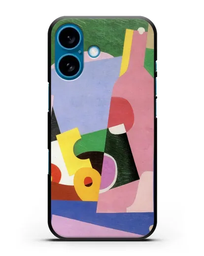 Чехол Натюрморт с бутылкой (Вельмье Жорж) силиконовый для iPhone 16