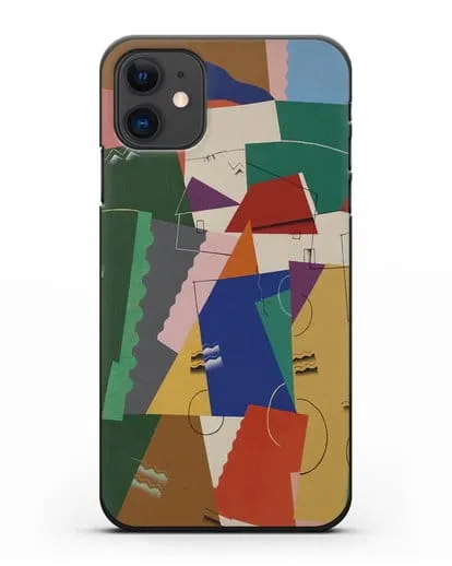 Чехол Кубическая композиция (Вельмье Жорж) силиконовый для iPhone 11