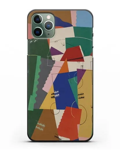 Чехол Кубическая композиция (Вельмье Жорж) силиконовый для iPhone 11 Pro