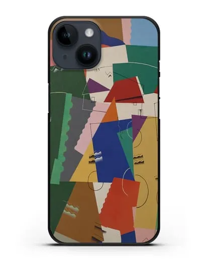 Чехол Кубическая композиция (Вельмье Жорж) силиконовый для iPhone 14
