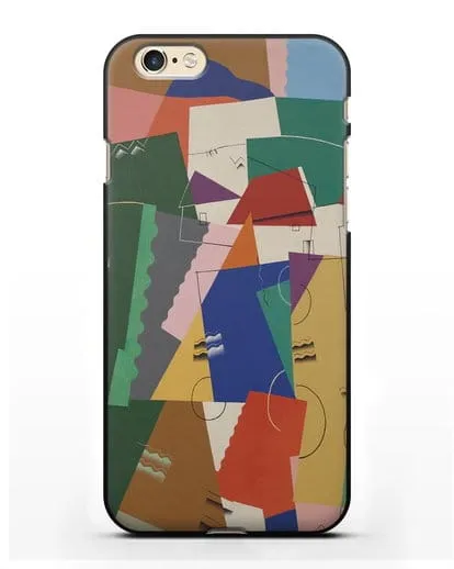 Чехол Кубическая композиция (Вельмье Жорж) силиконовый для iPhone 6