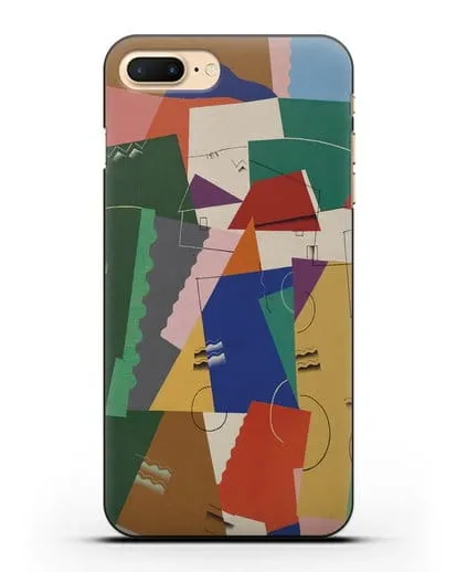 Чехол Кубическая композиция (Вельмье Жорж) силиконовый для iPhone 7 Plus