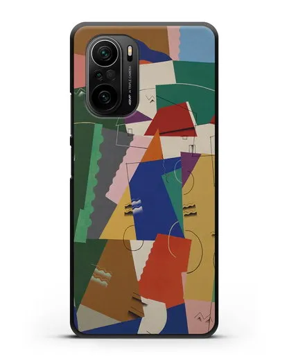 Чехол Кубическая композиция (Вельмье Жорж) силиконовый для Xiaomi Poco F3