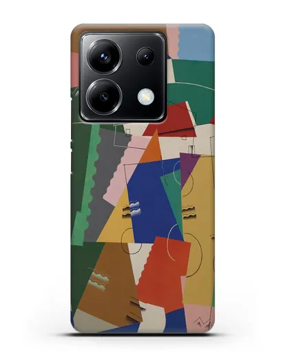 Чехол Кубическая композиция (Вельмье Жорж) силиконовый для Xiaomi Poco X6