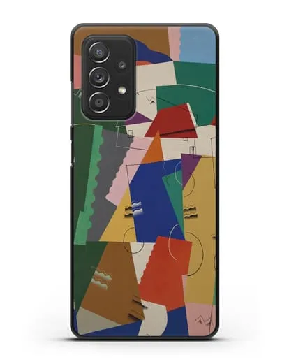 Чехол Кубическая композиция (Вельмье Жорж) силиконовый для Samsung Galaxy A53