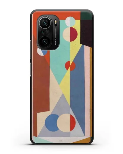 Чехол Геометрическая композиция (Вельмье Жорж) силиконовый для Xiaomi Poco F3