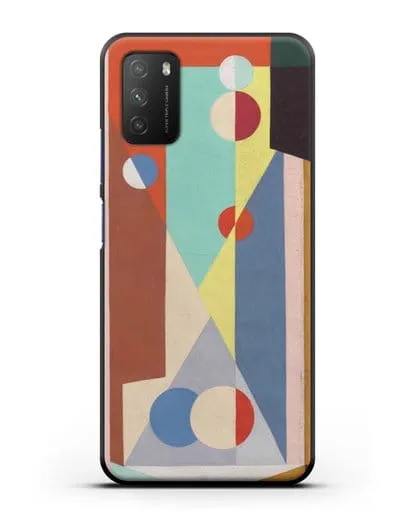 Чехол Геометрическая композиция (Вельмье Жорж) силиконовый для Xiaomi Poco M3