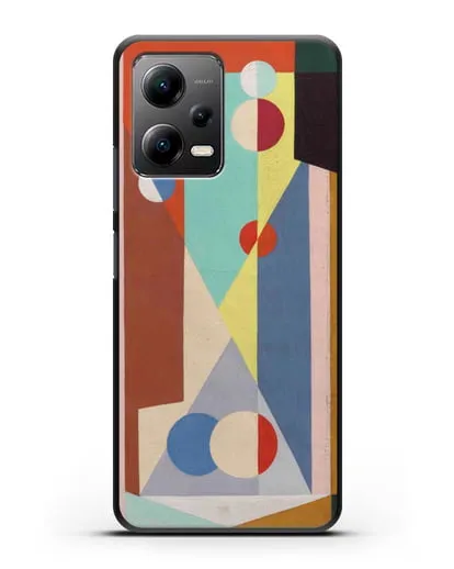 Чехол Геометрическая композиция (Вельмье Жорж) силиконовый для Xiaomi Poco X5