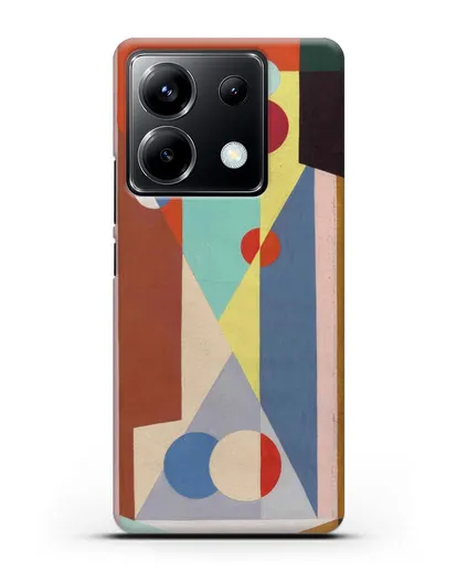 Чехол Геометрическая композиция (Вельмье Жорж) силиконовый для Xiaomi Poco X6