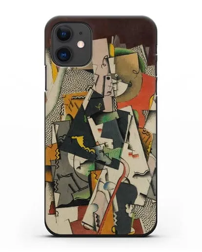 Чехол Сидящая девочка (Вельмье Жорж) силиконовый для iPhone 11