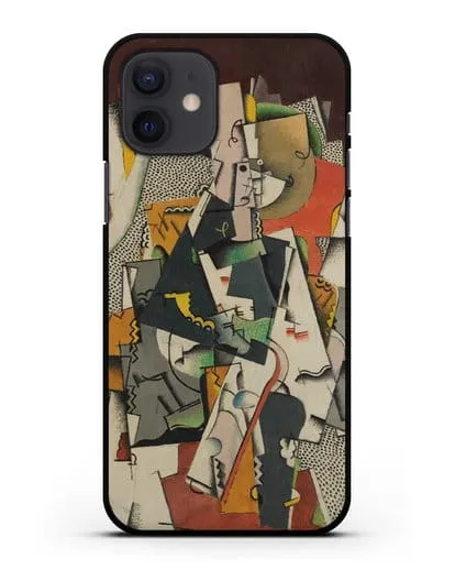 Чехол Сидящая девочка (Вельмье Жорж) силиконовый для iPhone 12