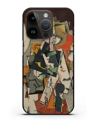 Чехол Сидящая девочка (Вельмье Жорж) силиконовый для iPhone 14 Pro