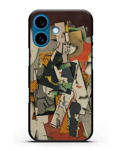 Чехол Сидящая девочка (Вельмье Жорж) силиконовый для iPhone 16