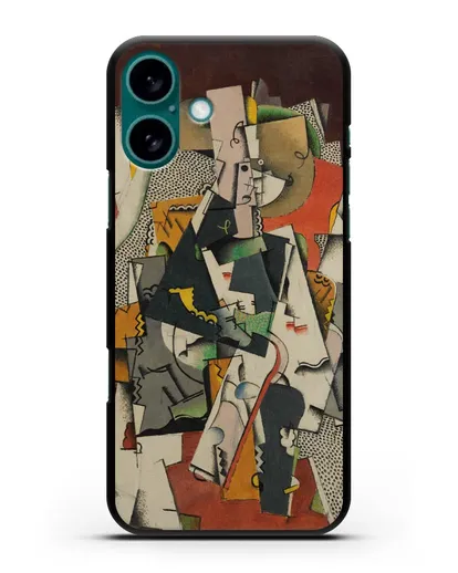 Чехол Сидящая девочка (Вельмье Жорж) силиконовый для iPhone 16 Plus