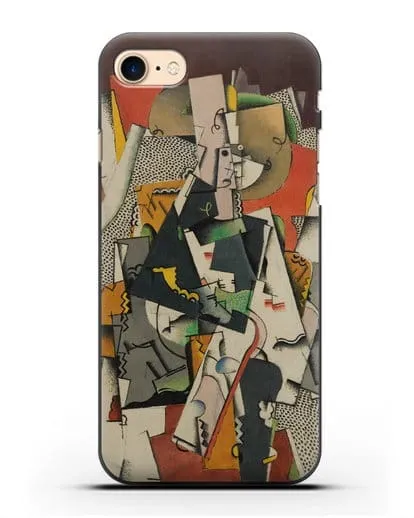 Чехол Сидящая девочка (Вельмье Жорж) силиконовый для iPhone 8