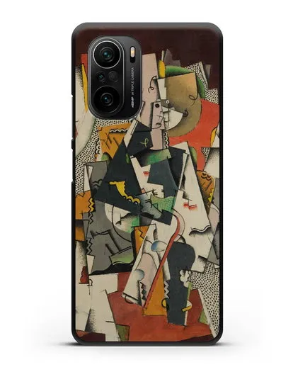 Чехол Сидящая девочка (Вельмье Жорж) силиконовый для Xiaomi Poco F3