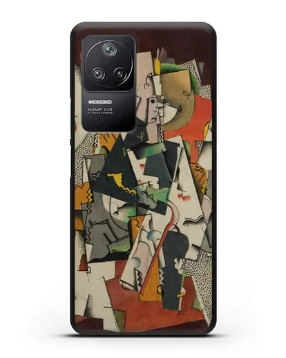 Чехол Сидящая девочка (Вельмье Жорж) силиконовый для Xiaomi Poco F4