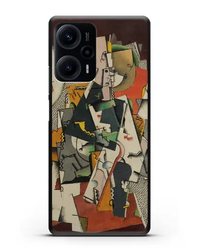 Чехол Сидящая девочка (Вельмье Жорж) силиконовый для Xiaomi Poco F5