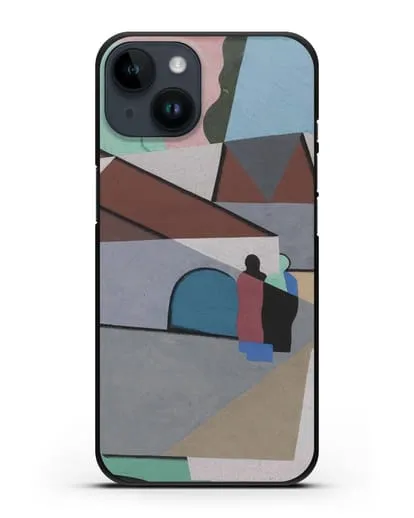 Чехол Деревня (Вельмье Жорж) силиконовый для iPhone 14