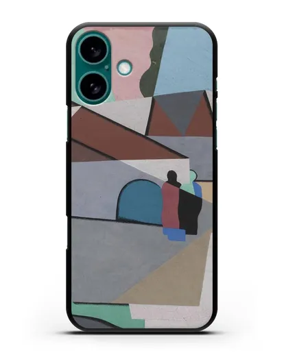 Чехол Деревня (Вельмье Жорж) силиконовый для iPhone 16 Plus