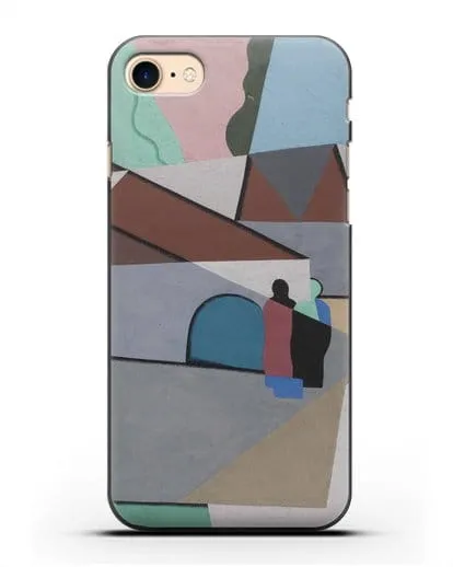 Чехол Деревня (Вельмье Жорж) силиконовый для iPhone 8