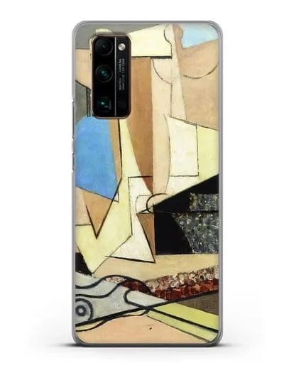 Чехол Фигуры и якорь (Маркусси Луи) силиконовый для Honor 30 Pro Plus