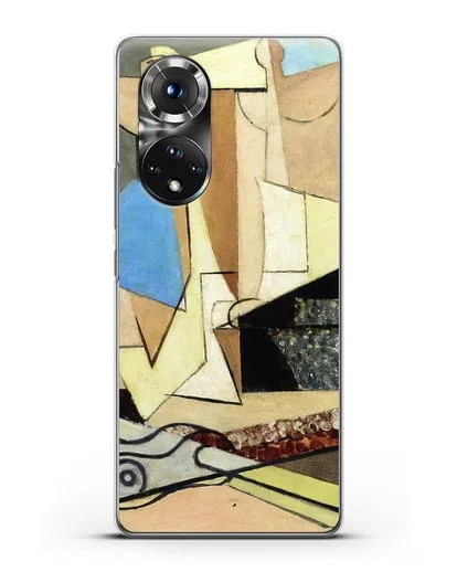 Чехол Фигуры и якорь (Маркусси Луи) силиконовый для Honor 50 Pro