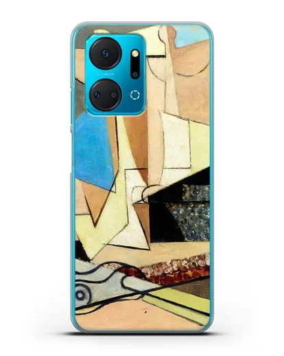 Чехол Фигуры и якорь (Маркусси Луи) силиконовый для Honor X7a Plus