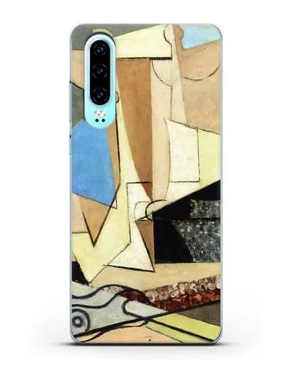 Чехол Фигуры и якорь (Маркусси Луи) силиконовый для Huawei P30